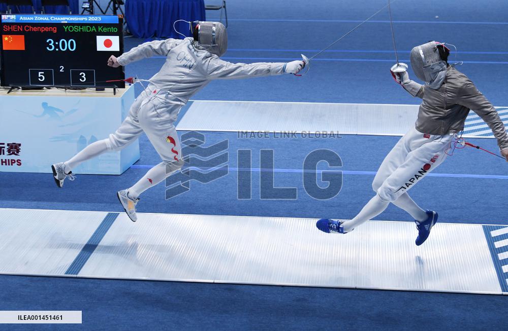 #(SP)JIANGSU-WUXI-ASIAN CHAMPIONSHIPS-MEN'S TEAM  SABRE