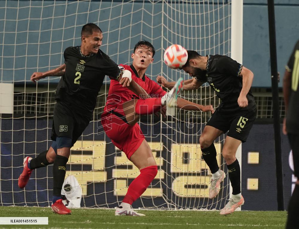 (SP)SOUTH KOREA-DAEJEON-FOOTBALL-FRIENDLY MATCH-SOUTH KOREA VS EL SALVADOR