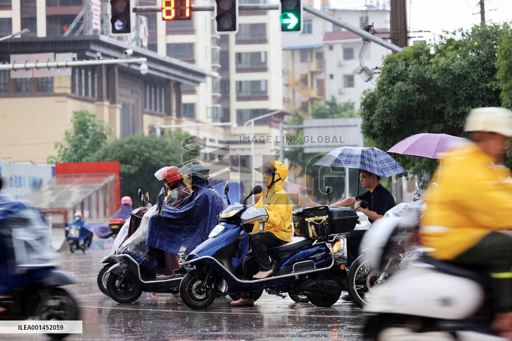 Rainstorm Hit Liuzhou