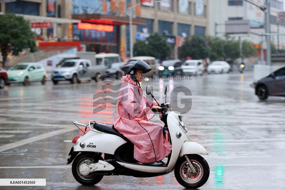 Rainstorm Hit Liuzhou