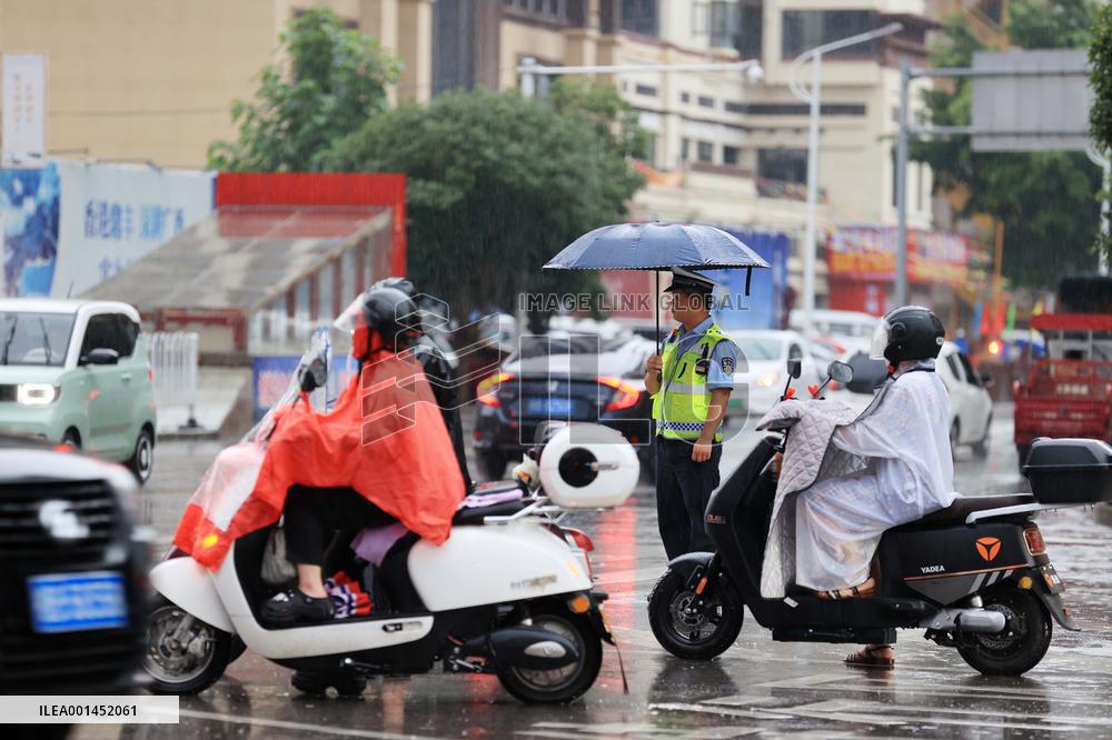 Rainstorm Hit Liuzhou