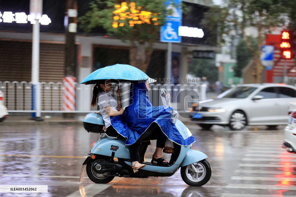Rainstorm Hit Liuzhou
