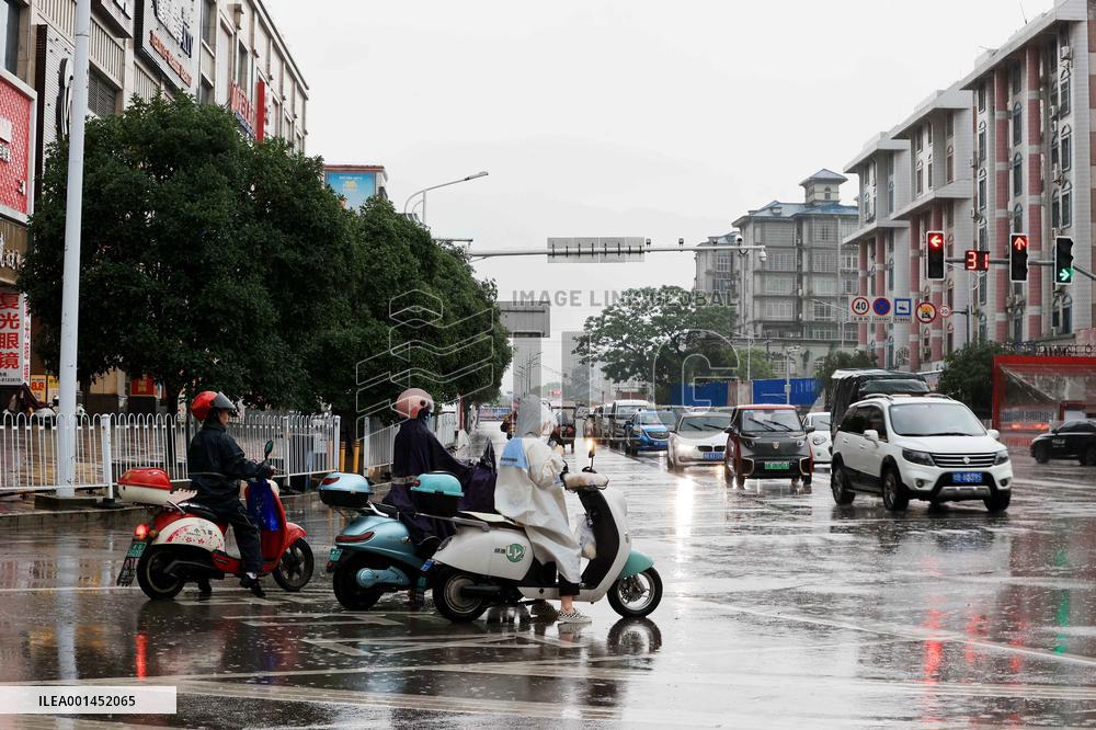 Rainstorm Hit Liuzhou