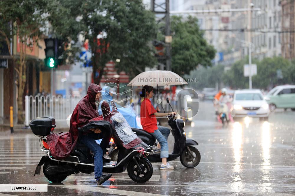 Rainstorm Hit Liuzhou