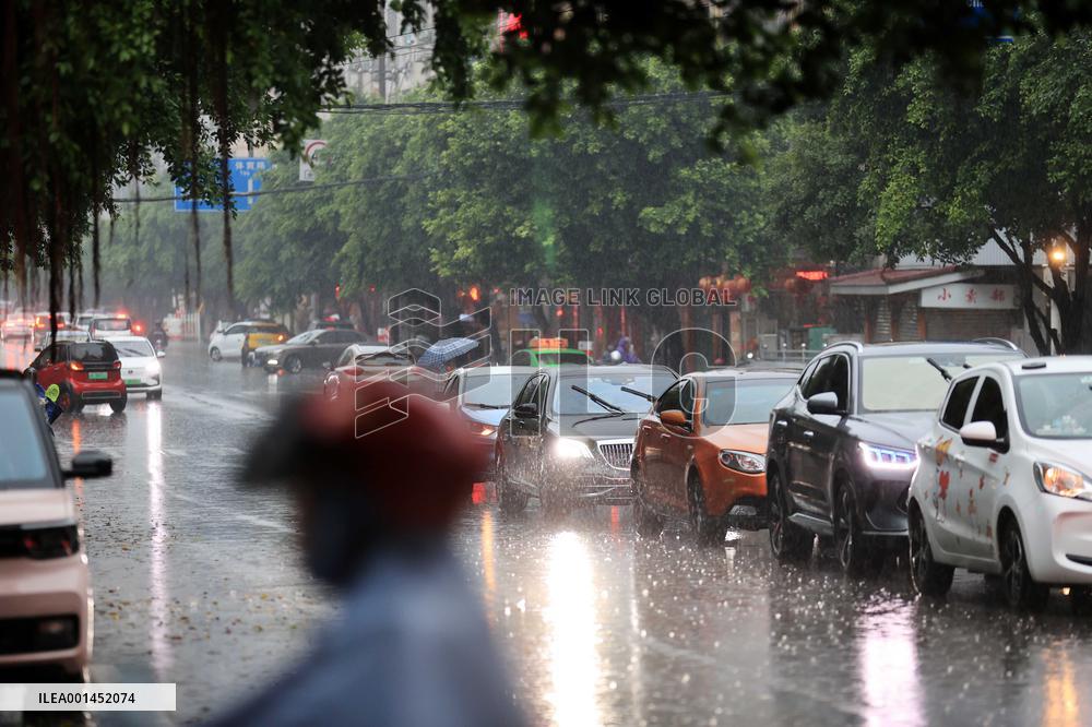 Rainstorm Hit Liuzhou
