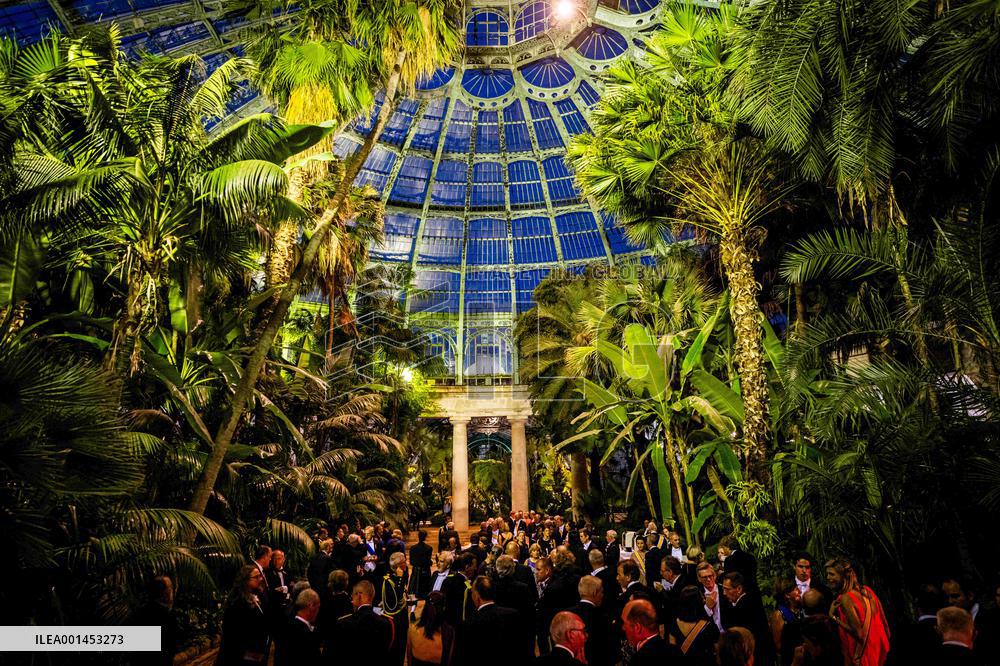Dutch Royal At State Banquet - Brussels