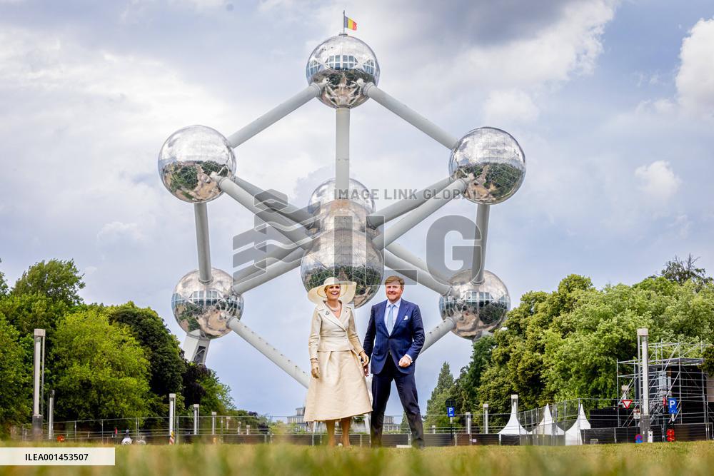 Dutch Royals State Visit - Brussels