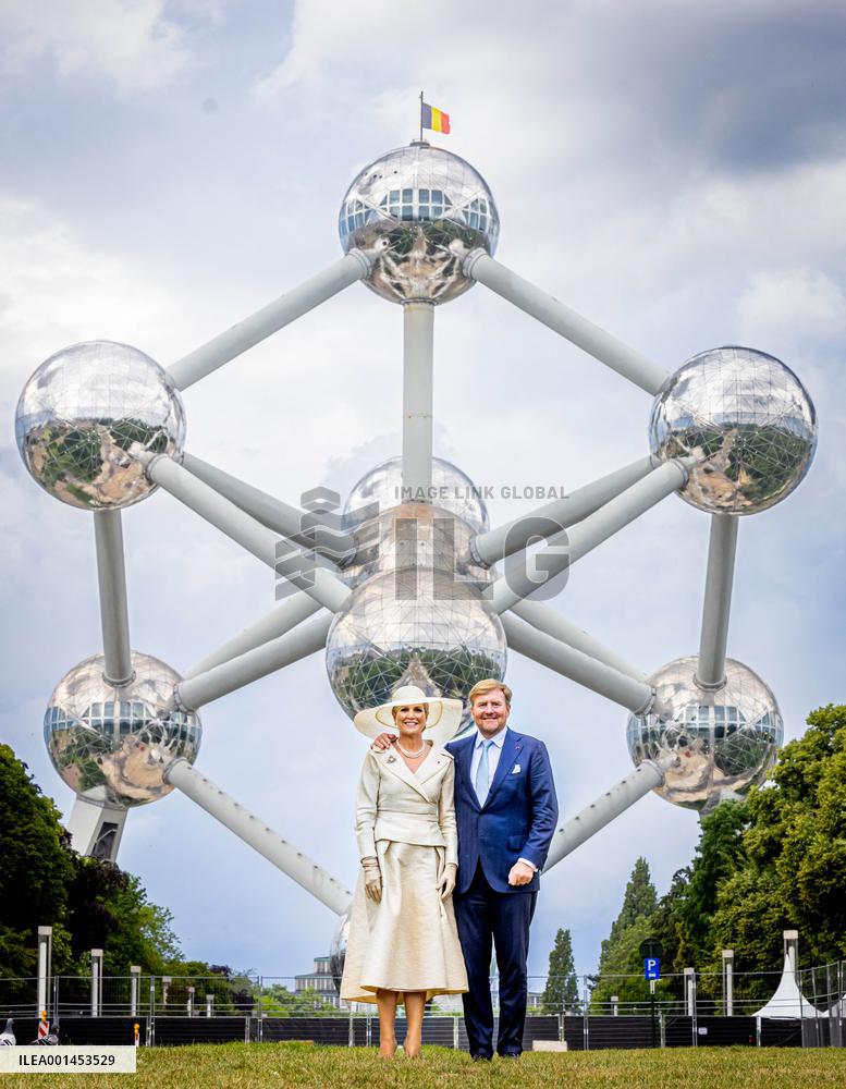 Dutch Royals State Visit - Brussels
