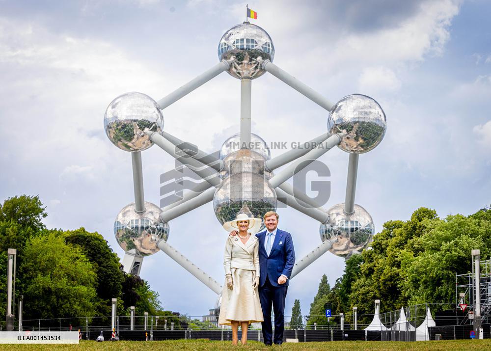 Dutch Royals State Visit - Brussels