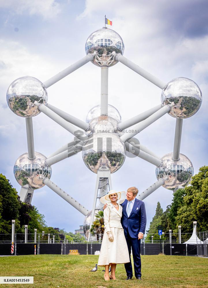 Dutch Royals State Visit - Brussels