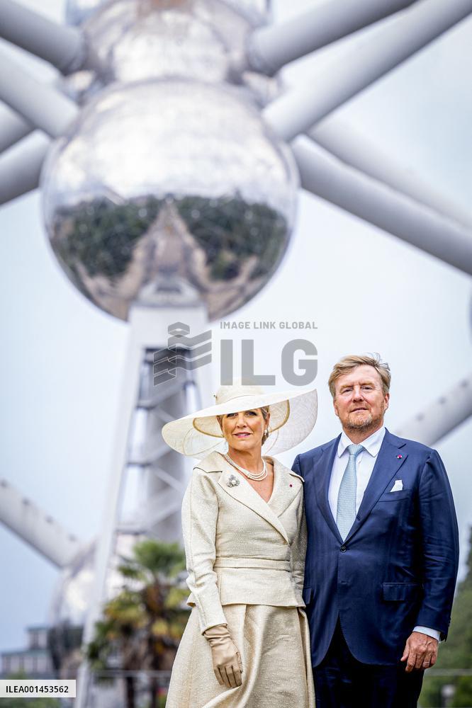 Dutch Royals State Visit - Brussels