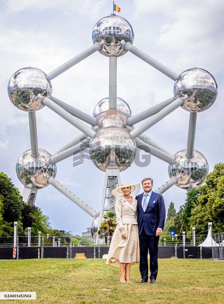 Dutch Royals State Visit - Brussels