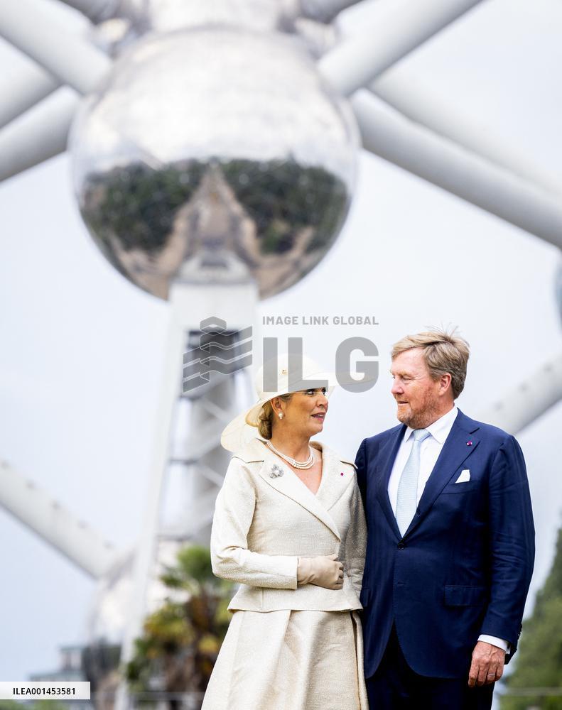 Dutch Royals State Visit - Brussels