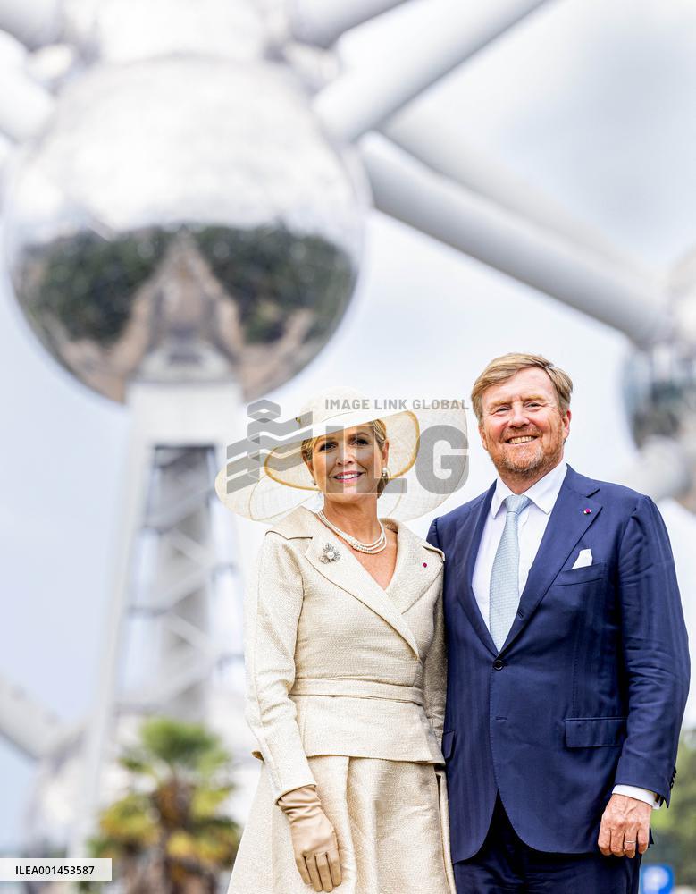 Dutch Royals State Visit - Brussels