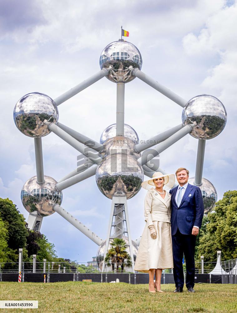 Dutch Royals State Visit - Brussels
