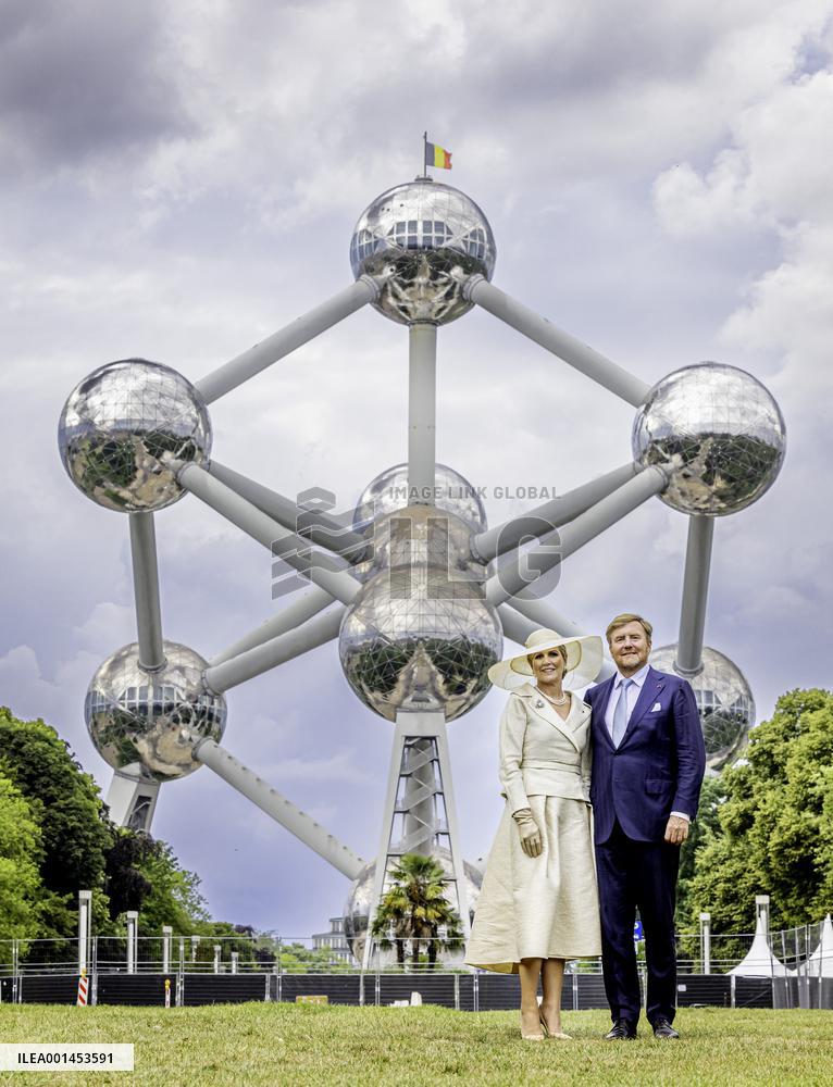 Dutch Royals State Visit - Brussels