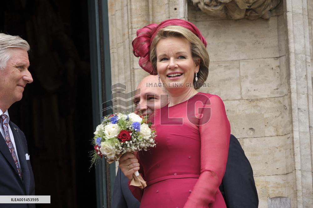 Dutch Royals State Visit - Brussels