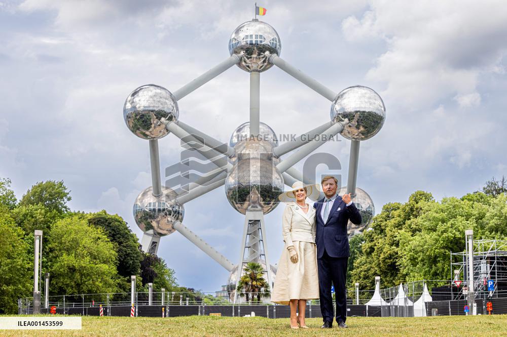 Dutch Royals State Visit - Brussels