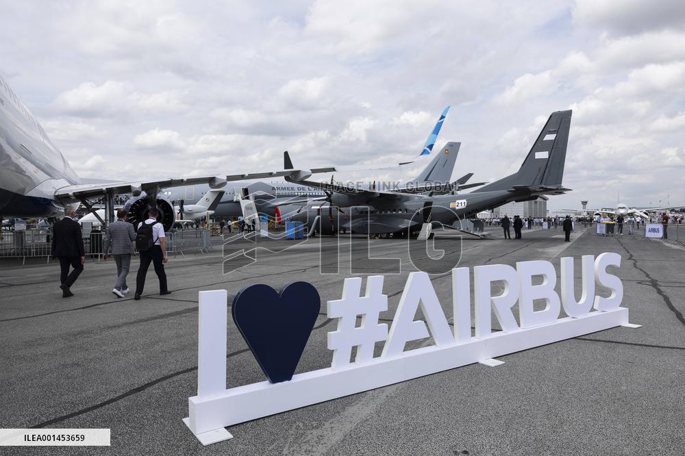 Airbus Fleet At Paris Air Show