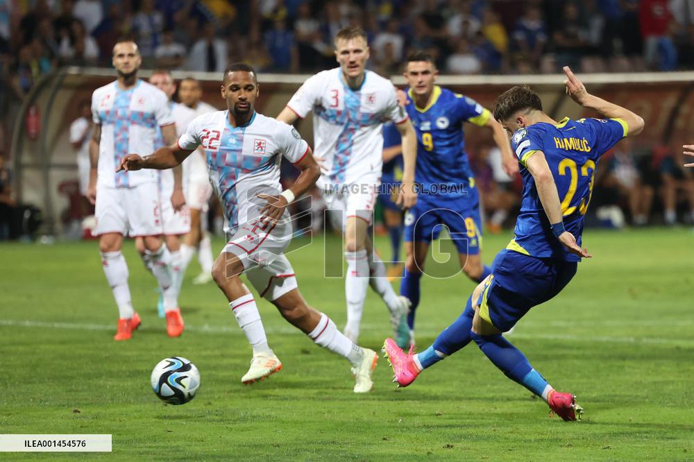 (SP)BOSNIA AND HERZEGOVINA-ZENICA-EURO-2024-QUALIFIERS-LUX VS BIH
