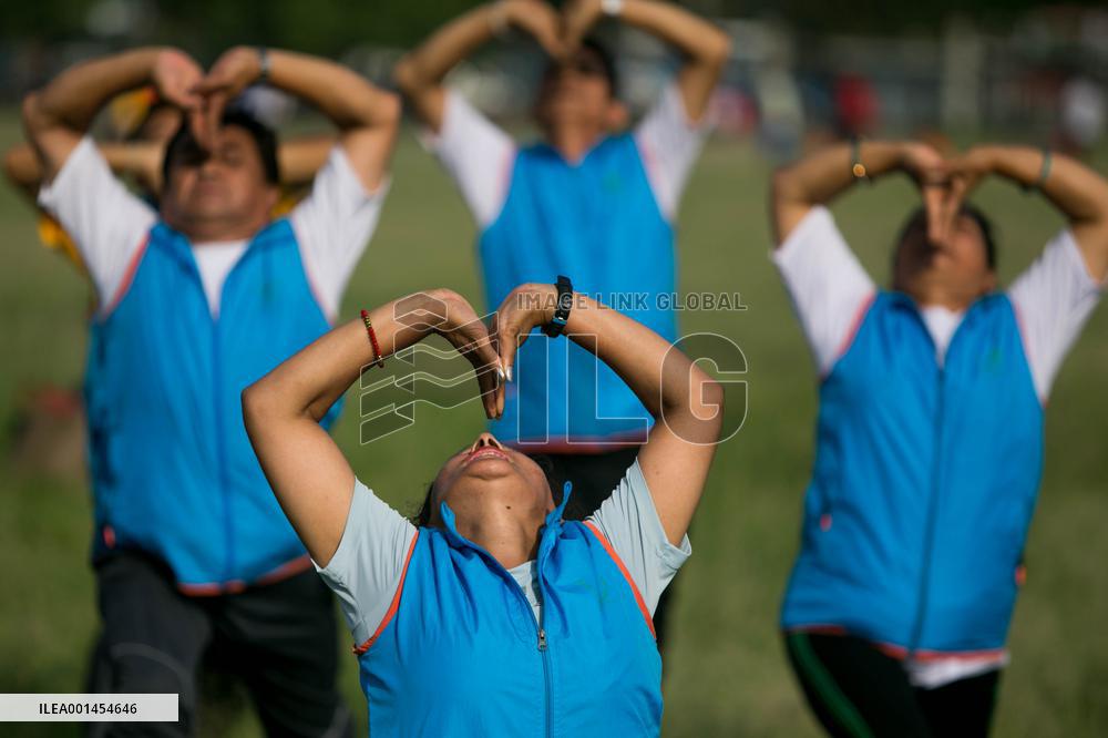 NEPAL-KATHMANDU-INTERNATIONAL YOGA DAY