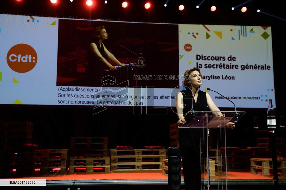 Marylise Léon elected head of the CFDT - Paris