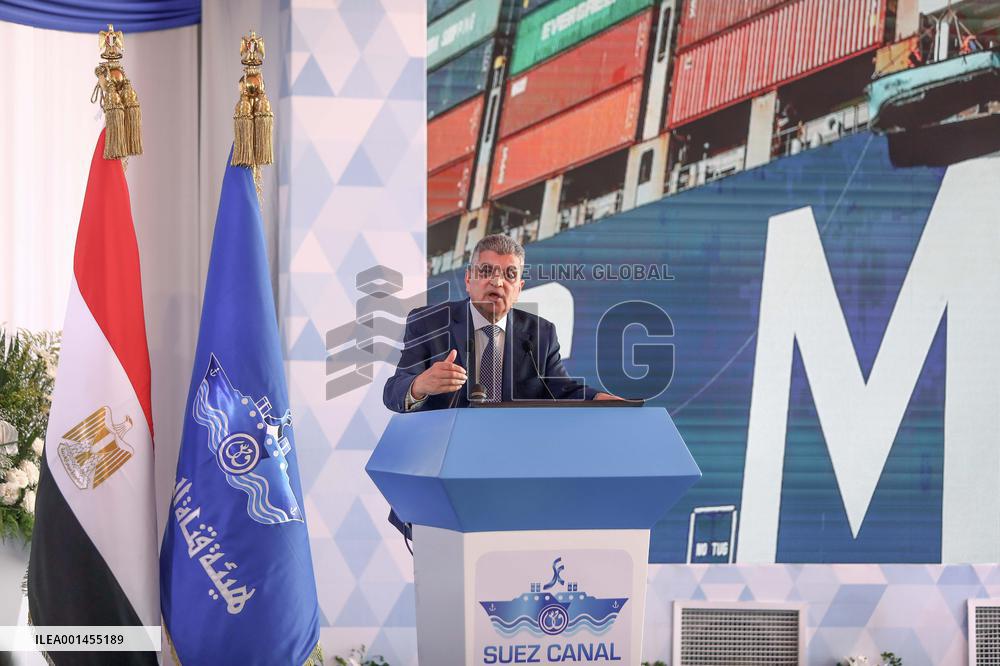 EGYPT-SUEZ CANAL-ANNUAL REVENUE-RECORD-HIGH