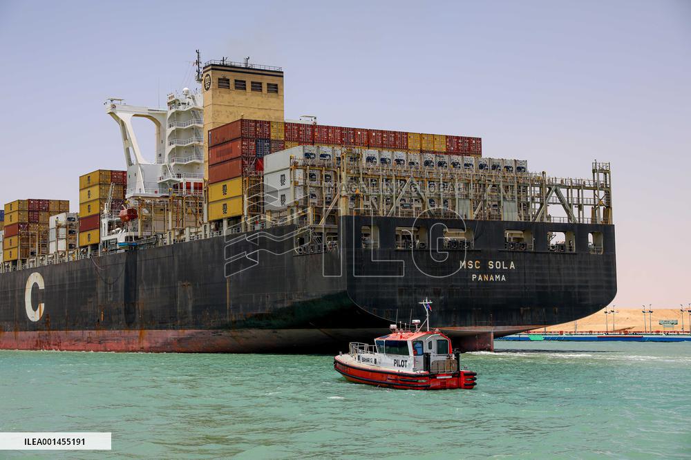 EGYPT-SUEZ CANAL-ANNUAL REVENUE-RECORD-HIGH