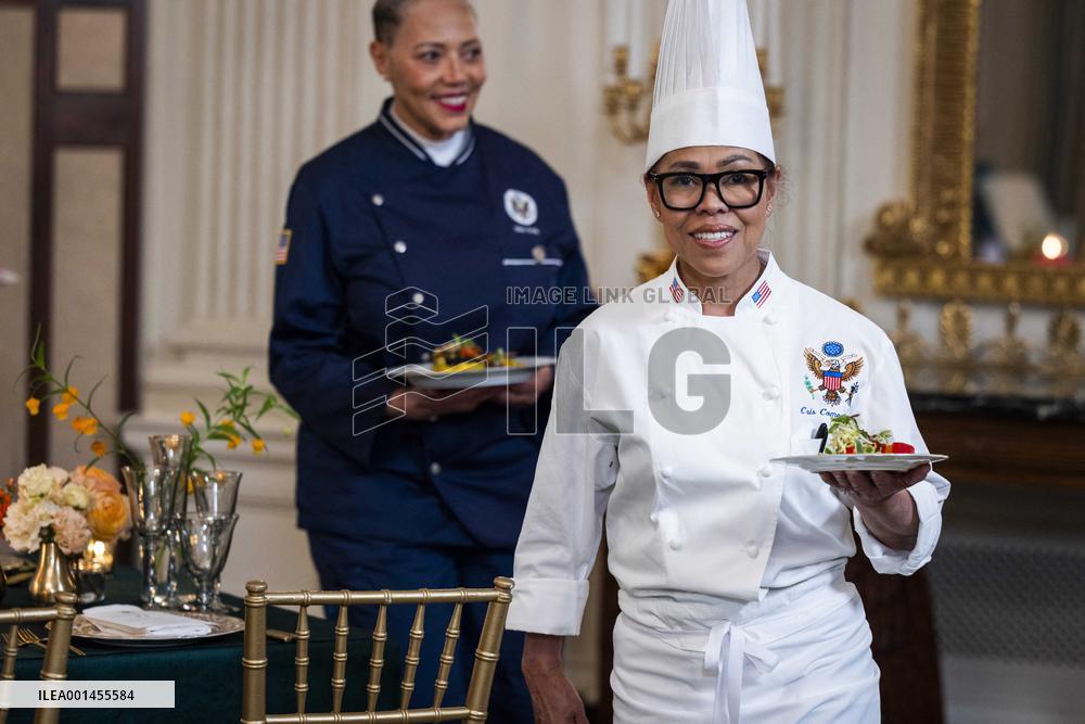 Media preview of State Dinner in honor of India’s Prime Minister Narendra Modi