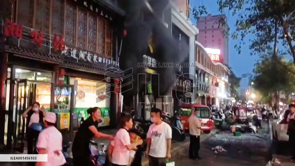 31 dead after barbecue restaurant explosion in northwest China