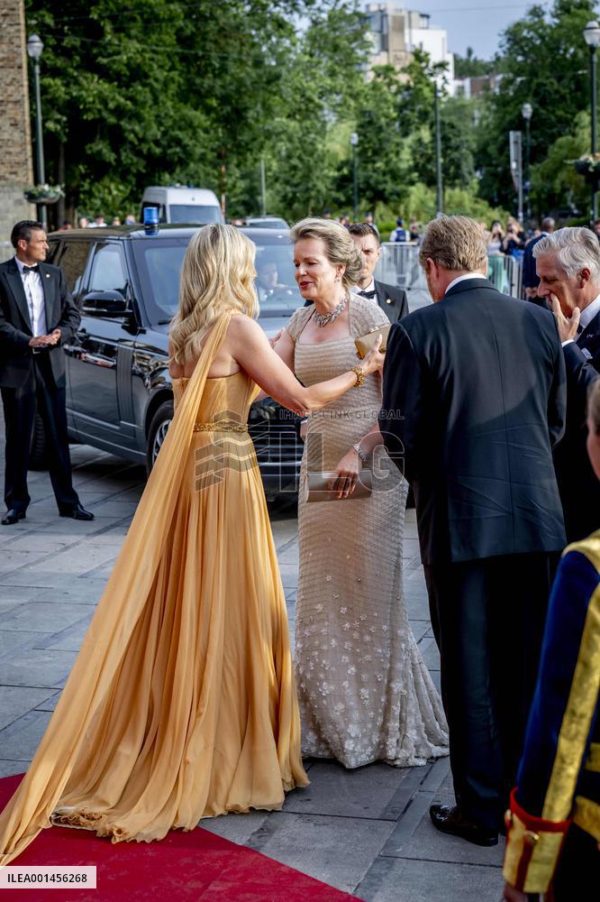 Dutch And Belgium Royals At A Concert - Brussels