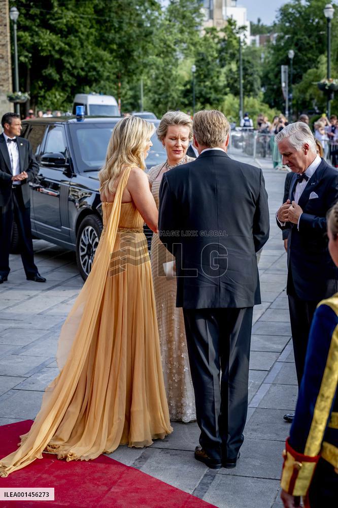 Dutch And Belgium Royals At A Concert - Brussels
