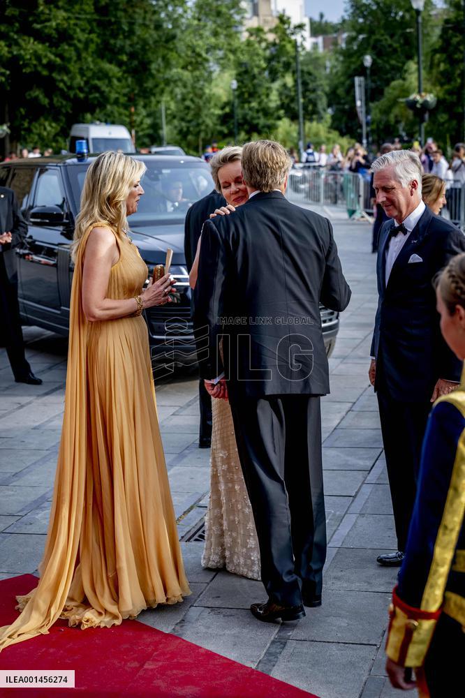 Dutch And Belgium Royals At A Concert - Brussels
