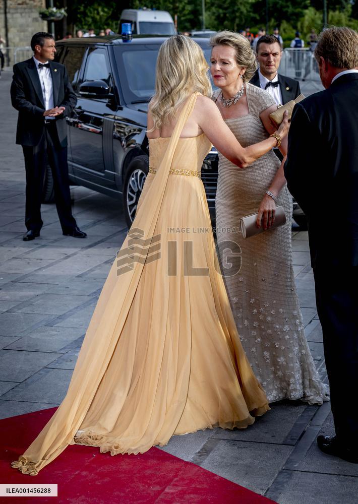 Dutch And Belgium Royals At A Concert - Brussels