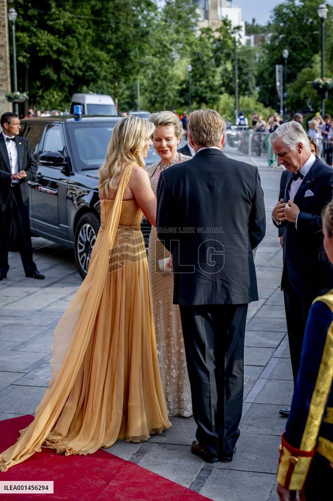Dutch And Belgium Royals At A Concert - Brussels