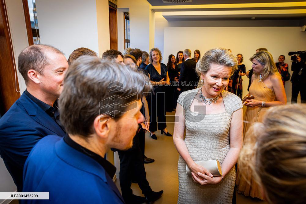 Dutch And Belgium Royals At A Concert - Brussels