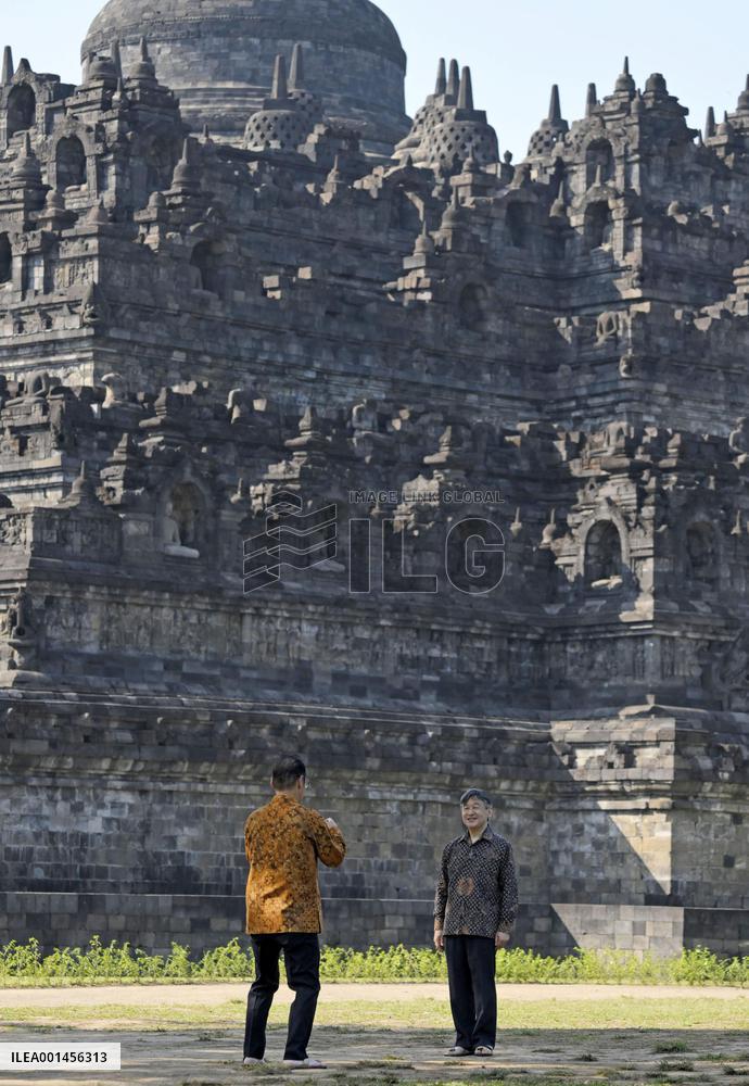 Japanese emperor in Indonesia