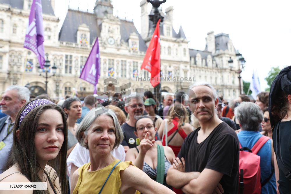 Demonstration In Support Of Radical Environmental Movements - Paris