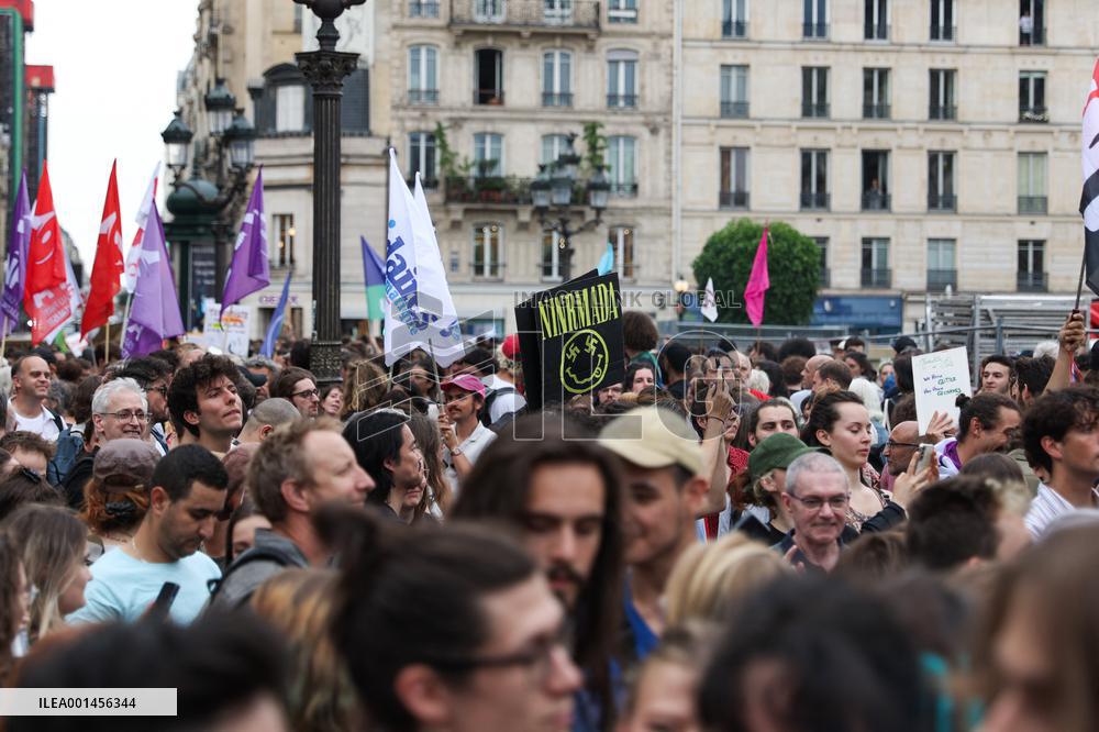Demonstration In Support Of Radical Environmental Movements - Paris