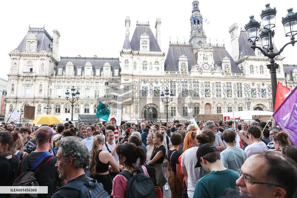 Demonstration In Support Of Radical Environmental Movements - Paris