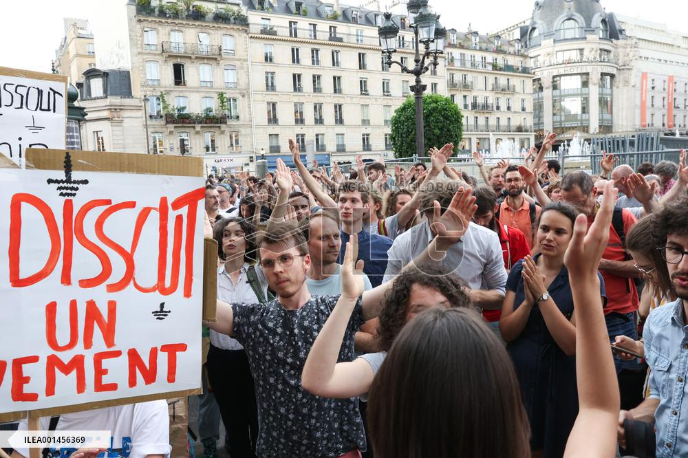 Demonstration In Support Of Radical Environmental Movements - Paris