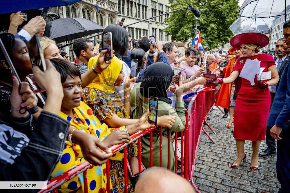 Dutch Royals State Visit To Belgium - Day 3