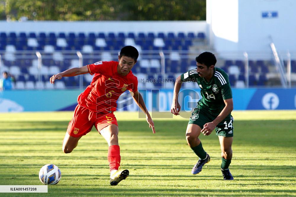 (SP)THAILAND-CHONBURI-AFC U17 ASIAN CUP-GROUP C-CHN VS KSA
