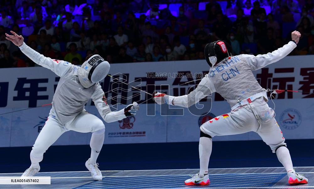 #(SP)JIANGSU-WUXI-ASIAN CHAMPIONSHIPS-MEN'S TEAM FOIL