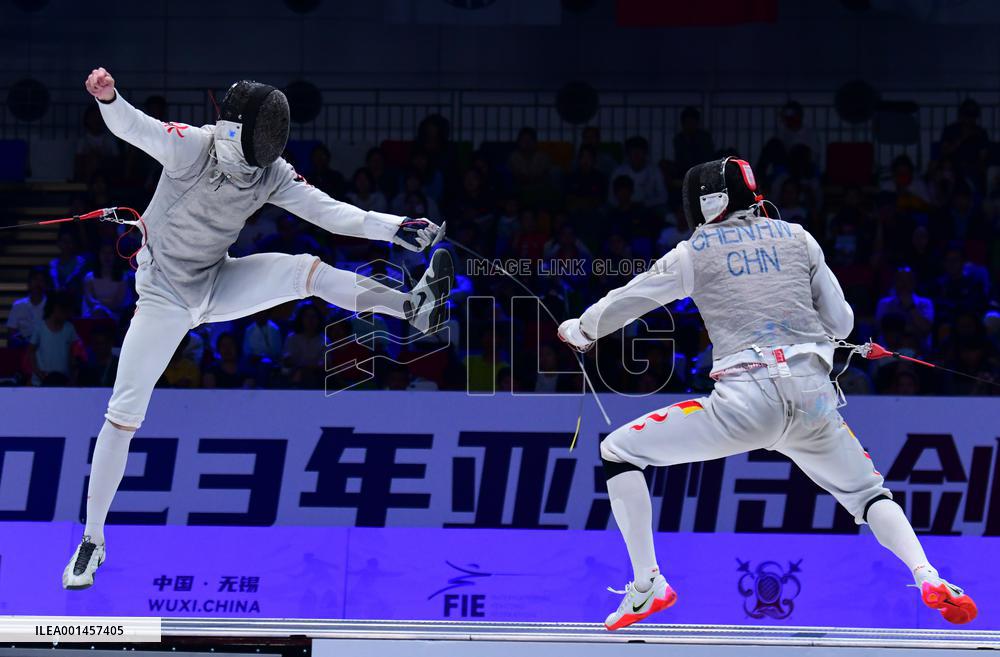 #(SP)JIANGSU-WUXI-ASIAN CHAMPIONSHIPS-MEN'S TEAM FOIL