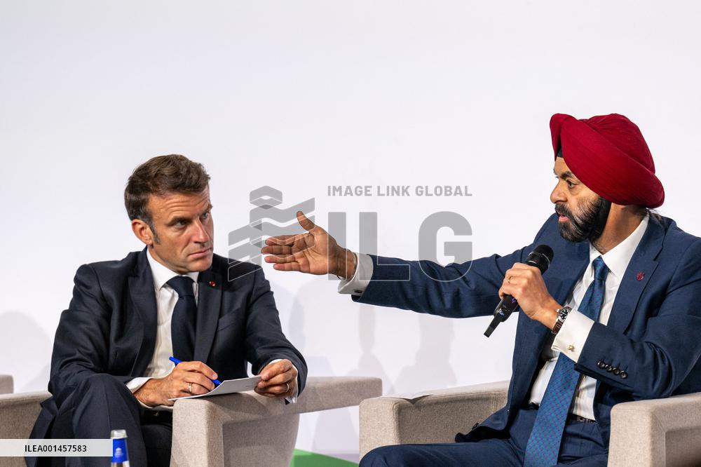 New Global Financing Pact Summit - Paris