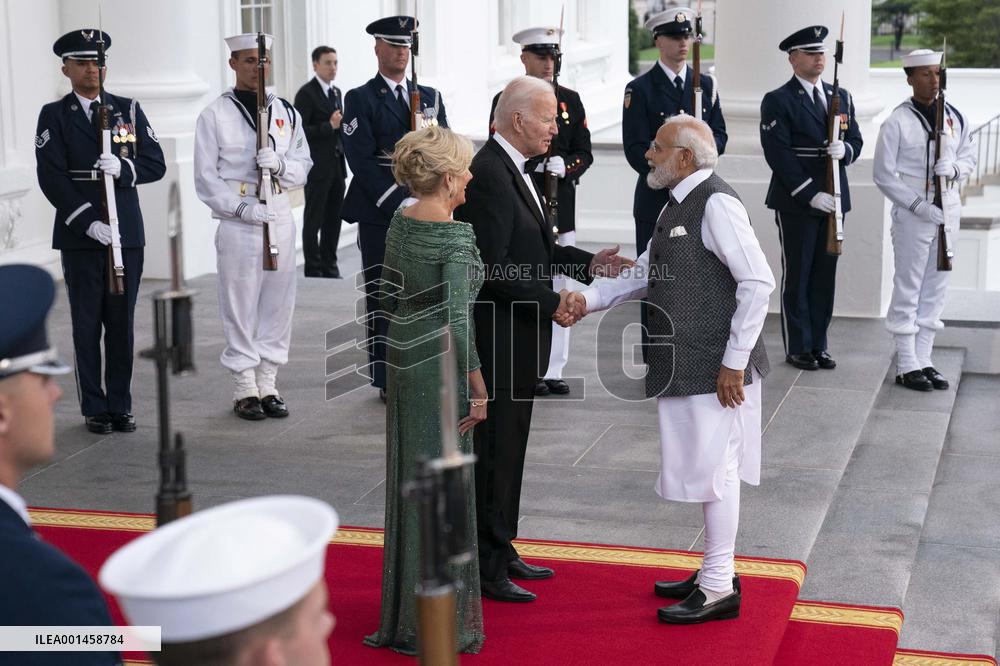President Biden Hosts India Prime Minister Modi For State Visit