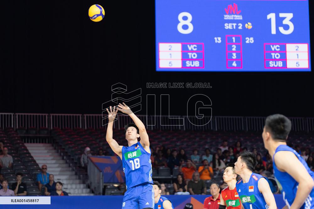 (SP)NETHERLANDS-ROTTERDAM-VOLLEYBALL NATIONS LEAGUE-CHN VS ITA
