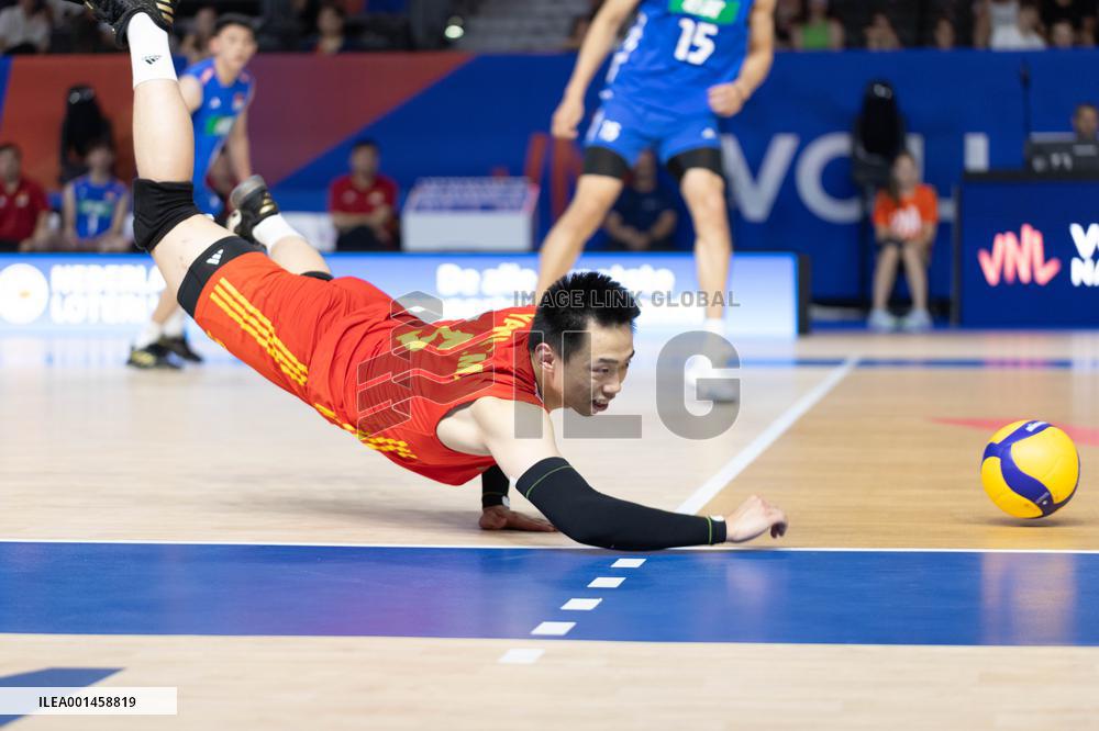 (SP)NETHERLANDS-ROTTERDAM-VOLLEYBALL NATIONS LEAGUE-CHN VS ITA