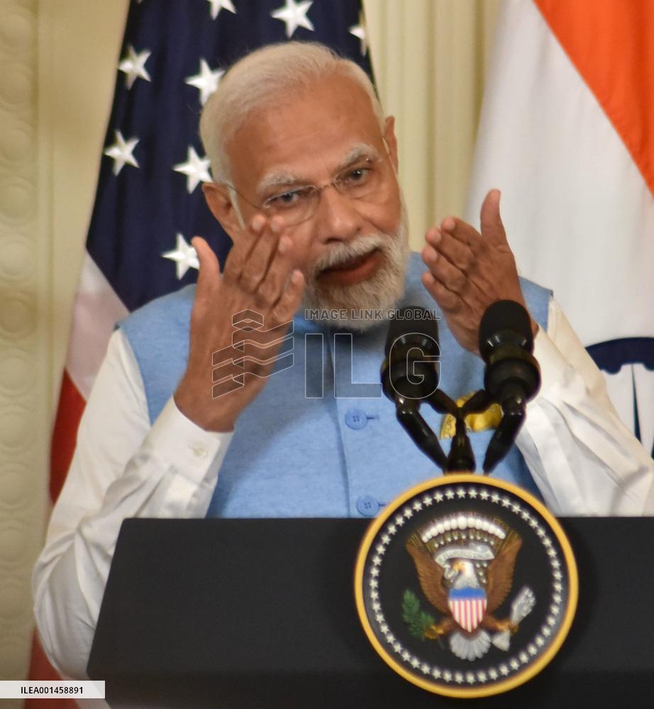 Indian Prime Minister Modi in Washington